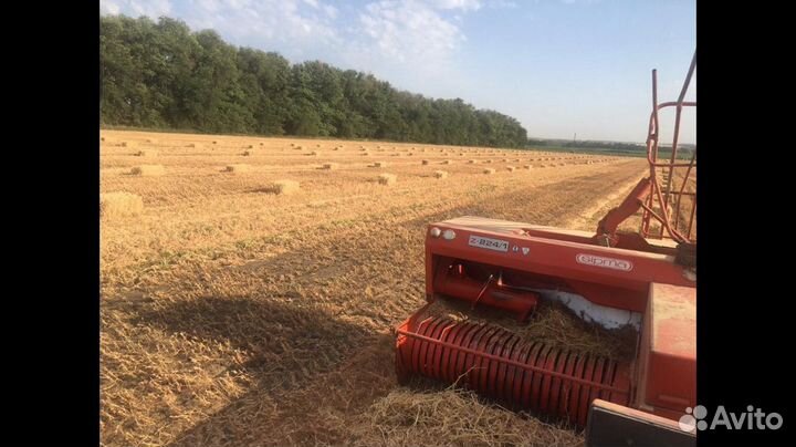 Тюкование сена