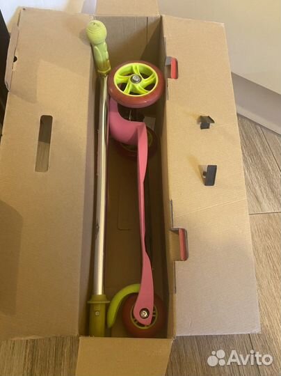 Самокат детский трехколесный