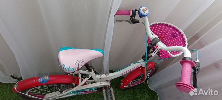 Велосипед детский 16 дюймов для девочки