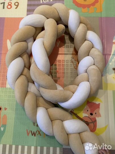 Бортик косичка