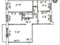 4-к. квартира, 85 м², 9/10 эт.