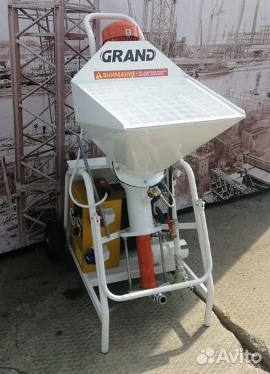 Штукатурная станция Grand Alfa на 380V/220V