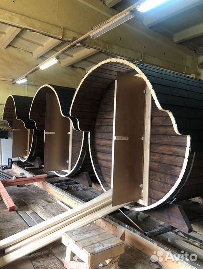 Баня бочка под ключ