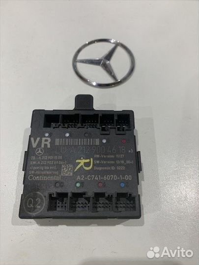 Блок упр. передней правой двери Мерседес W204 GLK