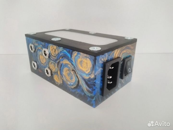 Блок питания гитарных педалей/примочек 4 порта