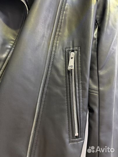 Кожаная куртка новая maag косуха девочке 146/152