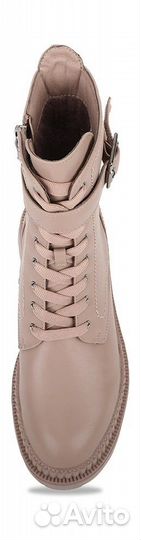 Ботинки демисезонные бежевые