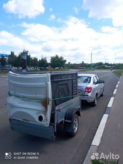 Грузоперевозки на легковом прицепе