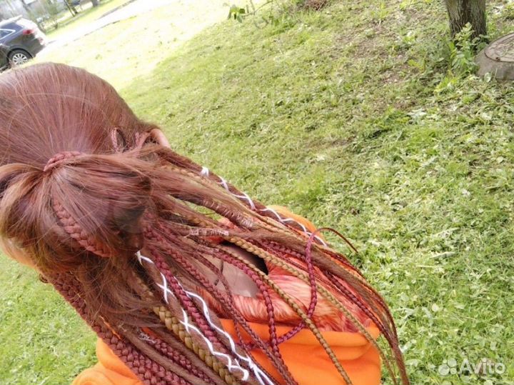 Плетение афрокосичек