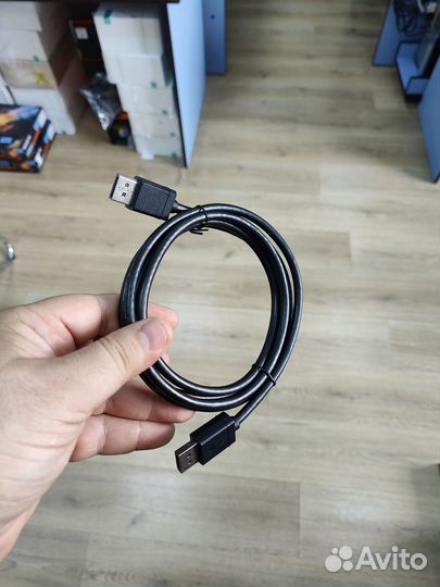 Кабель displayport 1.4, длина 1.8м