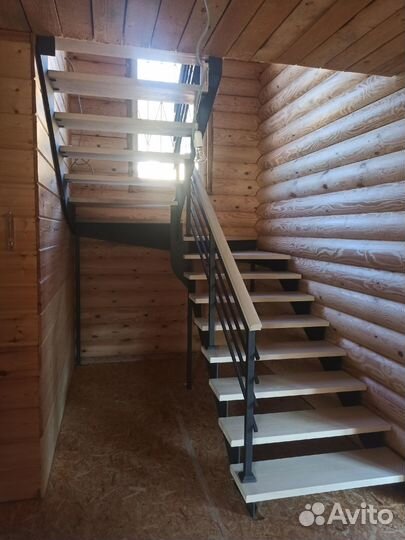 Лестницы металлические, лестницы из дерева