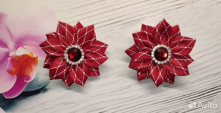 Банты на 1 сентября для школьницы