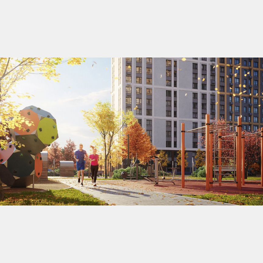 2-к. квартира, 61,8 м², 23/24 эт.