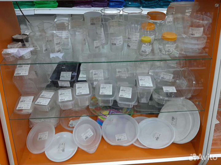 Одноразовая посуда бумажная