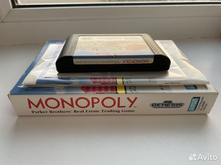 Видеоигра для Genesis - Monopoly (оригинал)