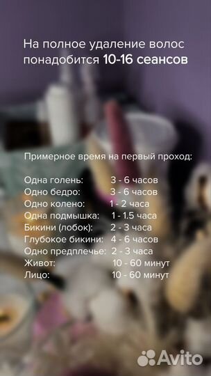 Шугаринг/электроэпиляция