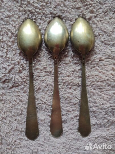 Серебряные ложки с эмалью