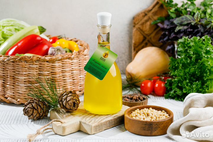 Сыродавленное масло кедровое