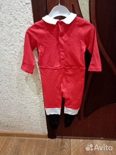 Новогодний костюм деда мороза