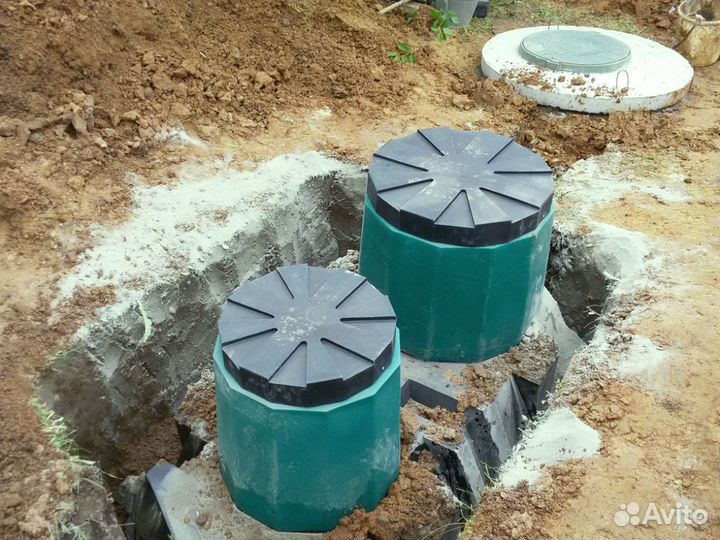 Септик эко Аквалос 3 без откачки