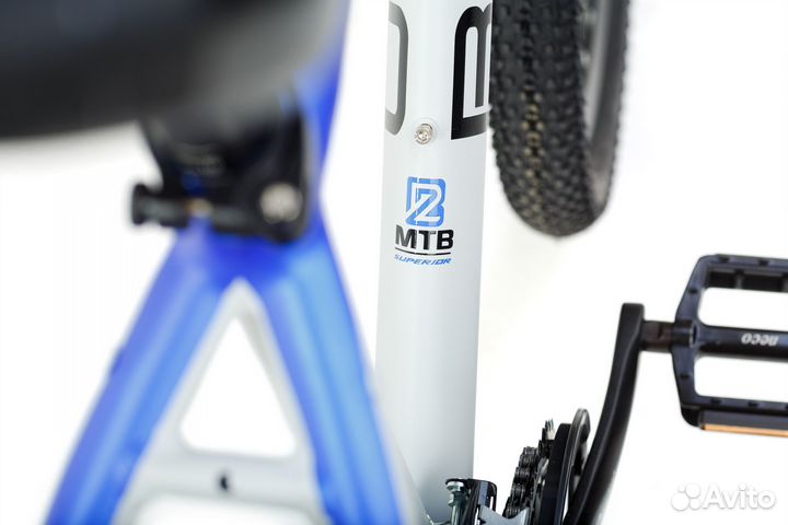 Велосипед Bozgoo Superior (grey/blue)