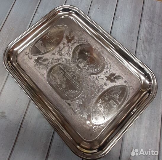 Поднос 50 лет СССР