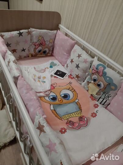 Бортики в кроватку