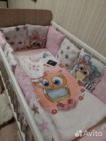 Бортики в кроватку