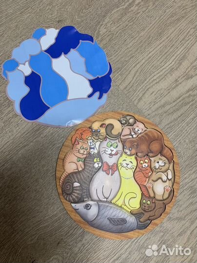 Головоломки/пазлы деревянные