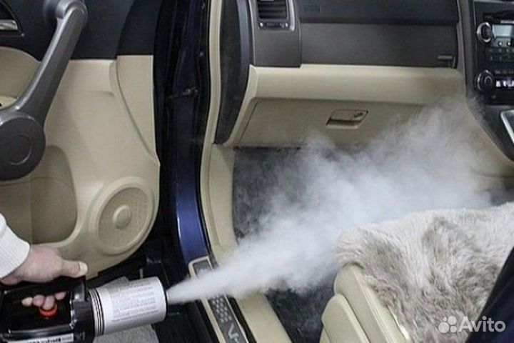 Озонирование авто. Сухой туман