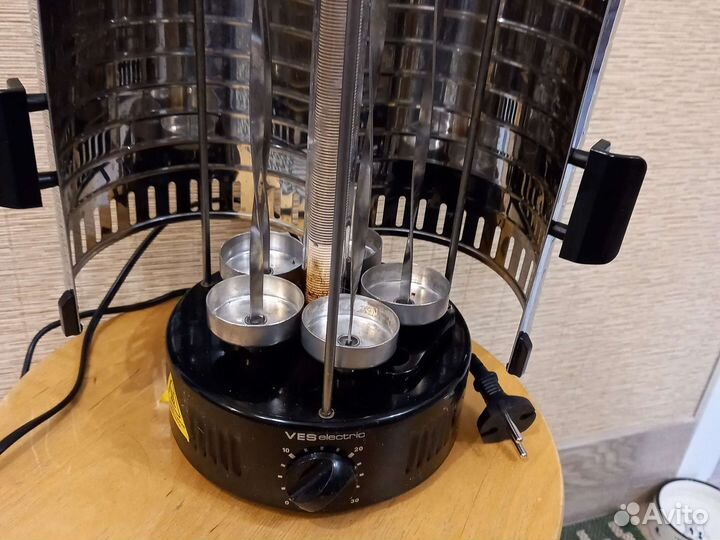 Электро шашлычница бу