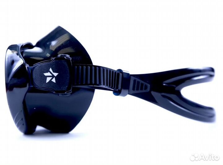 Набор для подводной охоты маска и трубка Вуокса Bk