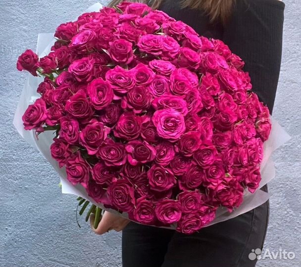 51 101 Роза Букеты Цветы