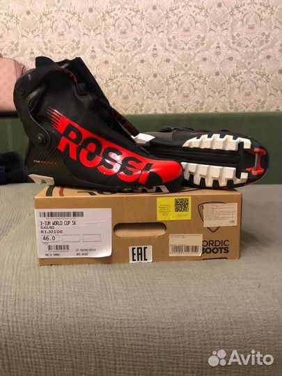 Лыжные ботинки коньковые rossignol