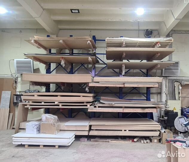 Стеллажи консольные б/у