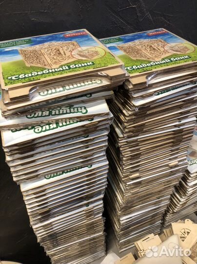 Подарочная упаковка из фанеры с уф печатью