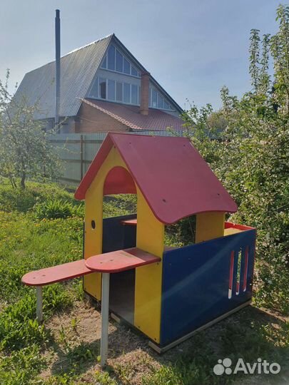 Детский игровой домик уличный бу
