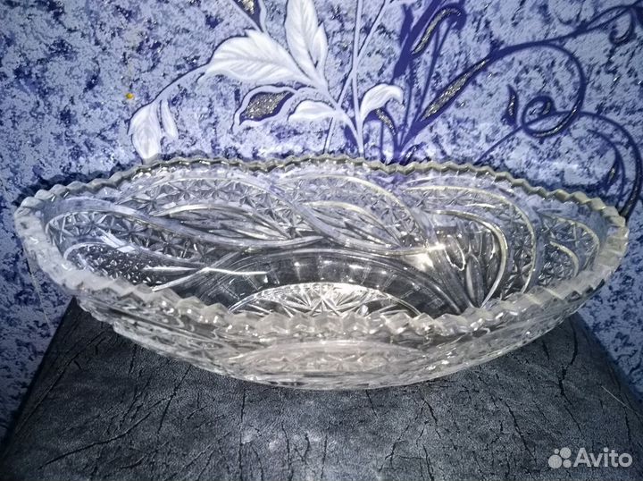 Хрусталь (пара вазочек)