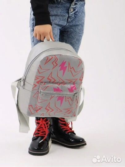 Повседневный детский рюкзак на молнии новый