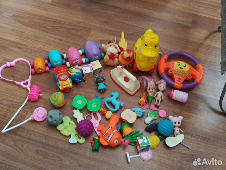 Игрушки книжки пакетом