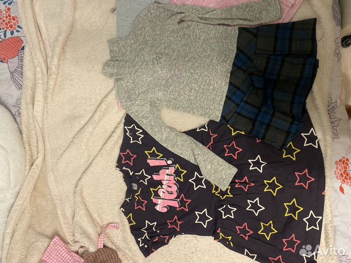 Вещи на девочку 122 128 134 пакетом