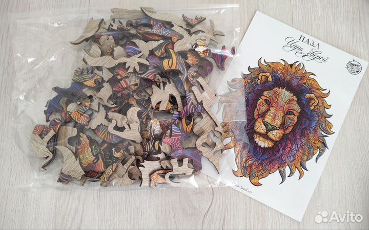 Пазлы деревянные