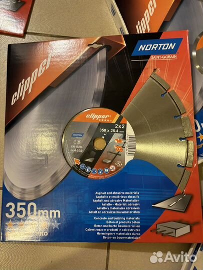 Алмазный диск norton 350 mm