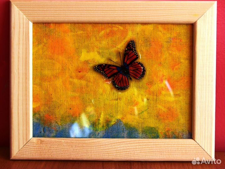 Бабочки. размер 16,5*21.5-картины