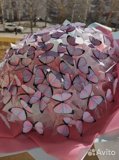 Букет из бабочек