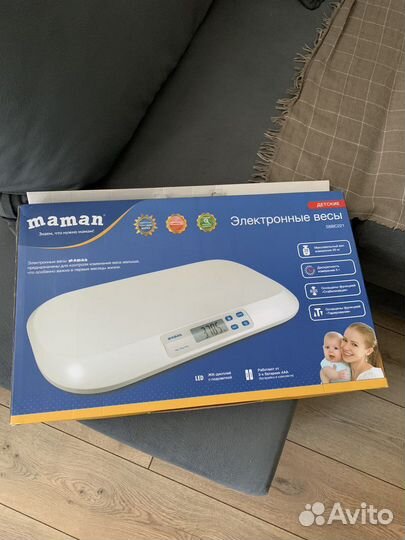 Детские весы maman для новорожденных