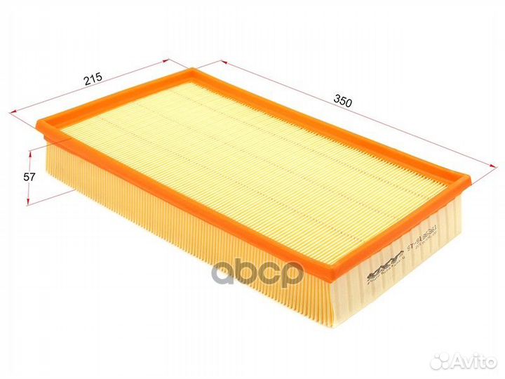 Фильтр воздушный volvo S80 98-06 st9186361 Sat