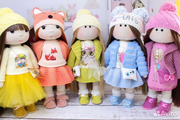 Куклы вязаные крючком