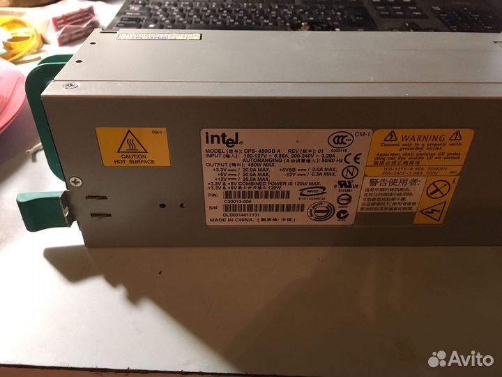 Блок питания intel dps-450gb