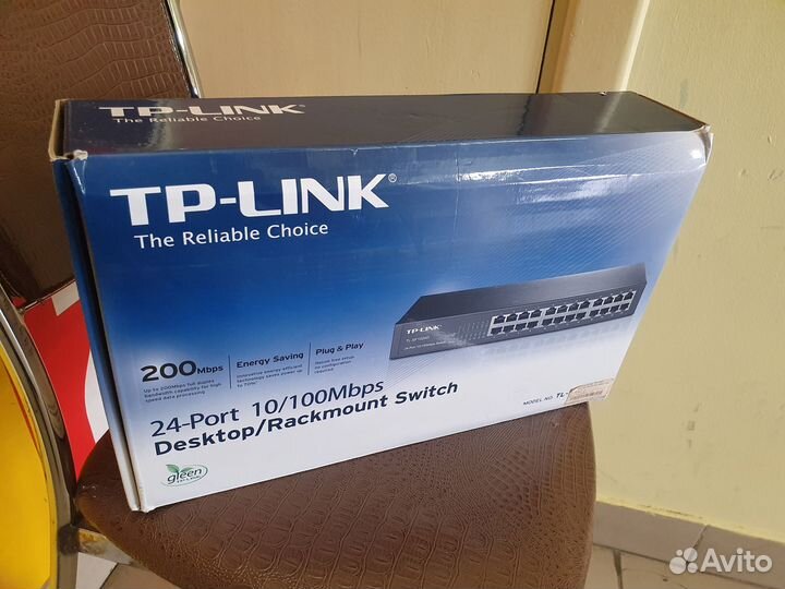 Коммутатор TP-link TL-SF1024D 24X10/100Мбит/сек